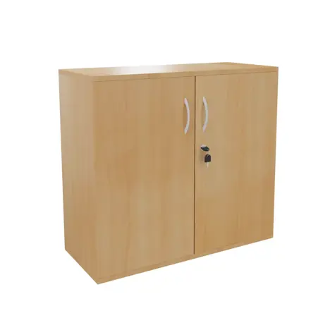 Desk High Cupboards - W800 - Beech